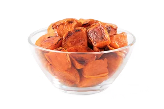 MAPLE-KISSED SWEET POTATOES